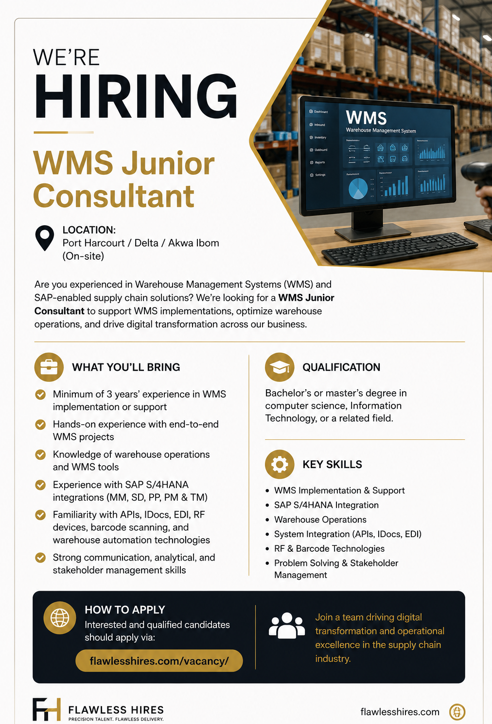 WMS Junior Consultant